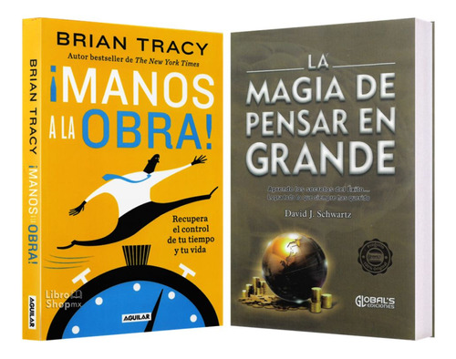 Manos A La Obra + Magia De Pensar En Grande Pack 2 Libros