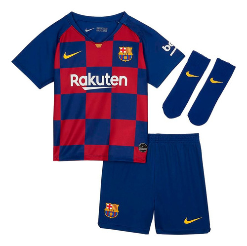 Conjunto Nike Niños Fcb I Brt Kit Hm