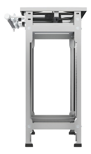 Fogão Industrial 2 Bocas Bp P5 Estampado 1qs 1qd Total Inox A Gás