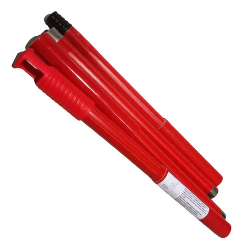 Cabo Para Vassoura O Rodo Extensível Flex Clean De Alumínio De 120cm - Vermelho