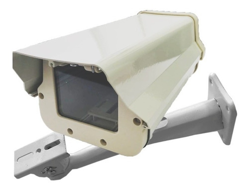 Housing Carcaza Para Exterior Camaras Cctv Con Soporte