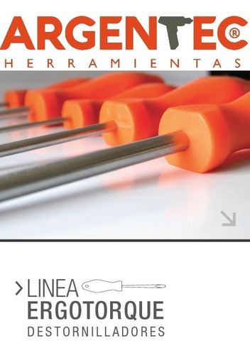 Imagen 2 de 5 de Juego Set Kit Destornilladores Argentec 5 Piezas