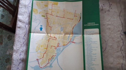 Folleto De Santa Fe De La Vera Cruz Circuito Automovilístico (Usado)