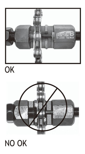 Imagem 3 de 3 de Chave Extrator Pino De Corrente Super B Tb-3355 Mtb E Speed