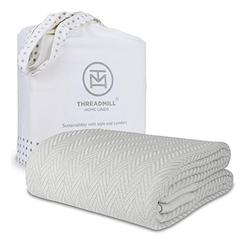 Luxury Cotton Blankets For Queen Size Bed | Allseason 1...