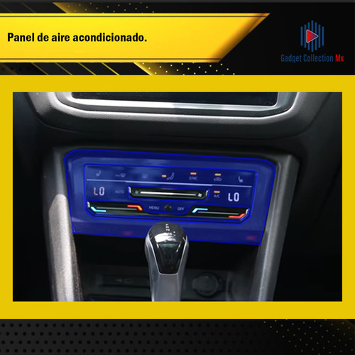 Gadget Collection Mx Protector Interior Kit Ppf Para Tiguan R-line 1.4 Y 2.0 2024 Color Transparente