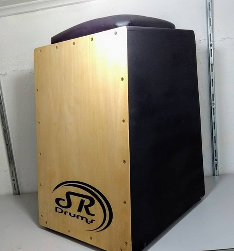 Imagem 4 de 7 de Cajon Profissional Inclinado Assento Acolchoado + Vassourinh