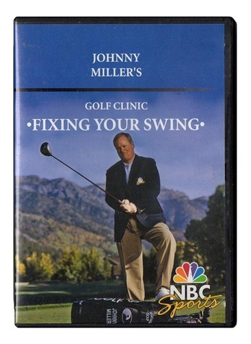 Golf Clinic Fixing Your Swing Johnny Miller´s Dvd Importado