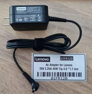 Ac Adapter Lenovo 20v 2.2amp 45w 4.5 Mm * 1.7 Mm