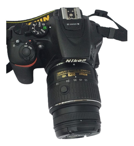 Cámara Nikon D5500 18-55 Mm Vr 2 Kit Negra + Funda Gratis