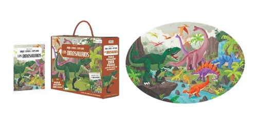 Los Dinosaurios, Col. Viaja, Conoce, Explora , Libro +puzle