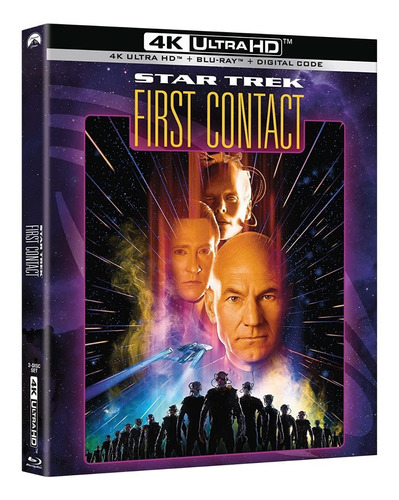 Blu Ray 4k Star Trek Viii First Contact Ultra Hd Original