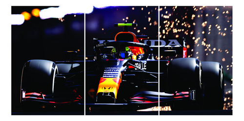 Cuadro Decorativo Formula Uno F1 Force India Checo Pérez