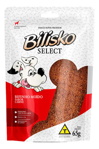 Petisco Cães Bilisko Carne 65 G