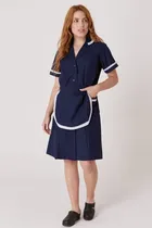 Comprar Uniforme De Mucama Liso Con Delantal. Talles Especiales!