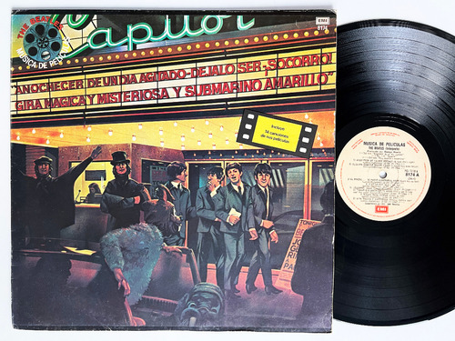 The Beatles - Musica De Peliculas - Vinilo Mexico Lp Nm/nm