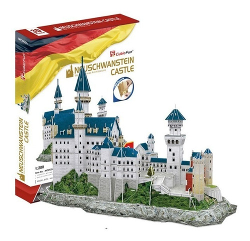 Puzzle 3d Cubicfun Castillo Neuschwanstein