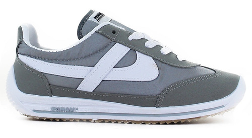 Panam Tenis Agujeta Gris