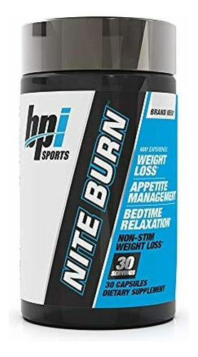 Nite Burn Bpi Sports 30 Porciones