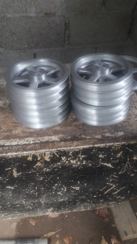 Imagen 3 de 5 de Poleas De Aluminio Desde 2 Hasta 20 Tipos A,b,c..