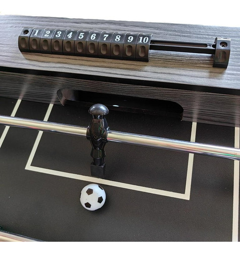 Mesa De Futbolito 22 Jugadores Sports Works Mesa De Futbolito Gris Oscuro