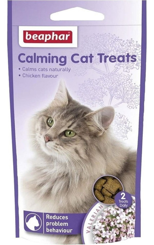 Galletas Calming Para Gato Anti Estres, Sabor Carne