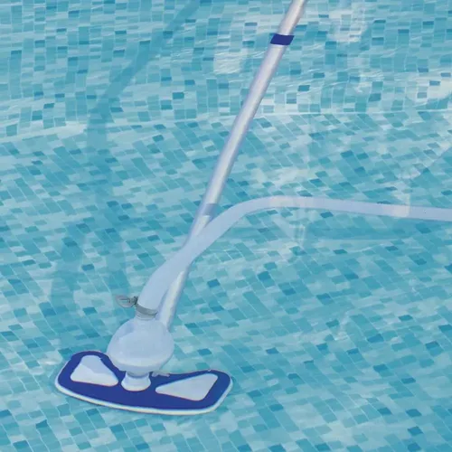 Bomba Piscina Intex Bestway 2006 Lit/hora + Aspiradora Hojas