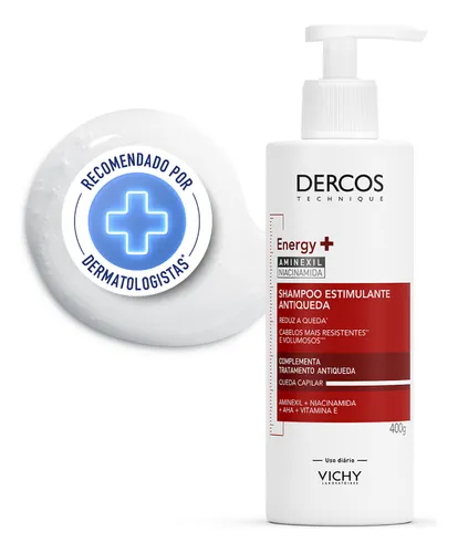 Shampoo Estimulante Antiqueda 400g Vichy Dercos