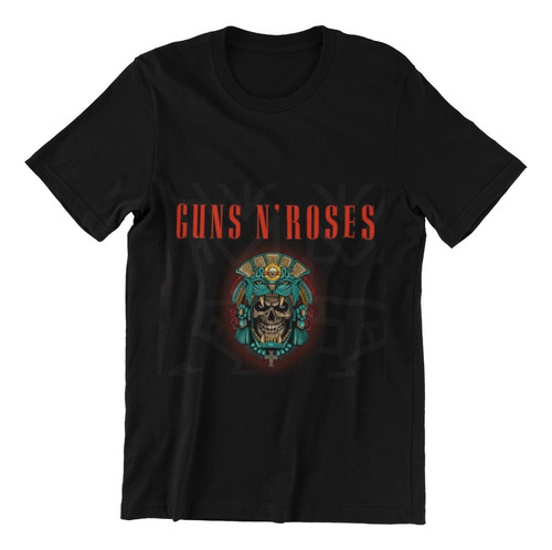 Polera Unisex Guns N' Roses Rock Musica Algodon Estampado