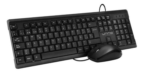 Combo Teclado Y Mouse Usb Español Klass Unno Tekno