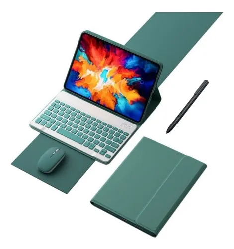 comprar Estojo+teclado+mouse+caneta Capacitiva Para Samsung De 8,7-1