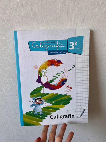 Cuaderno De Caligrafía 3 Básico Caligrafix