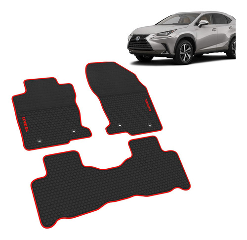 Iallauto Para Lexus Nx Alfombrilla Goma Resistente Delantera