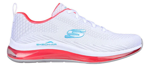 Tenis Running Skechers Air Element 2.0 - Blanco-rosa