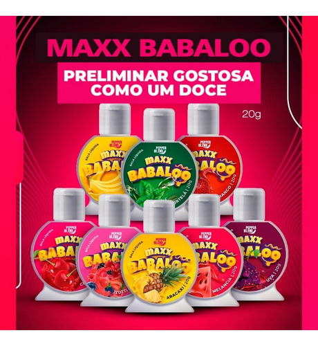 Kit 4 Produtos Sortidos Pepper Blend Géis Sabor Bolina Sedenta Max Babaloo E Gostosinha