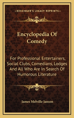 Libro Encyclopedia Of Comedy: For Professional Entertaine...