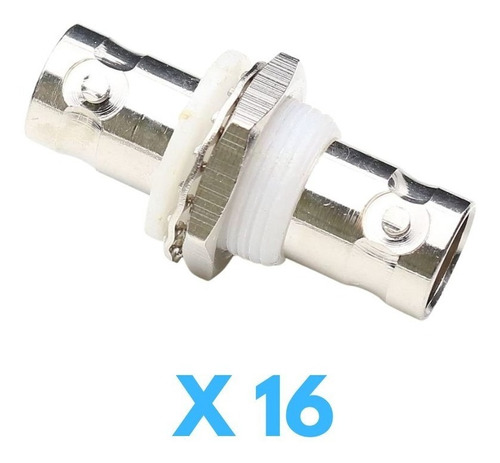 Conector/cupla Adaptador Bnc-h A Bnc-h X16 Unidades