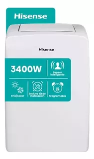 Aire Acondicionado Portatil Hisense Frío/calor 3400w Ap12hr4