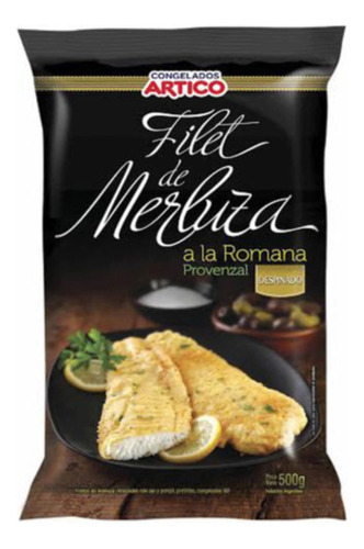 Pack 3u Filet De Merluza A La Romana Artico X 500g