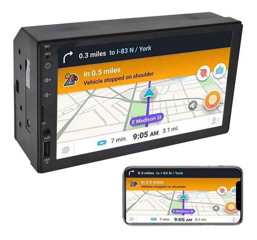 Multimidia Fiat Palio Weekend 2012 A 2019 7 Pol Esp Fm Bt Sd