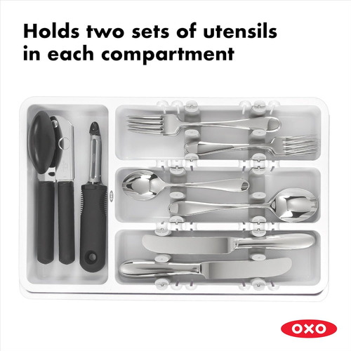 Oxo Good Grips Organizador De Utensilios Expandibles, 9.75 P