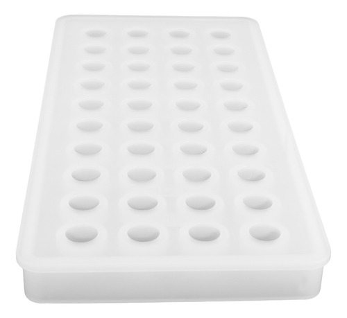 Molde Para Hacer Bolas De Hielo, 40 Agujeros, Forma De Cubos