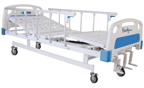 Imagen 2 de 3 de Cama Hospitalaria Tres Posiciones Manual Importada.