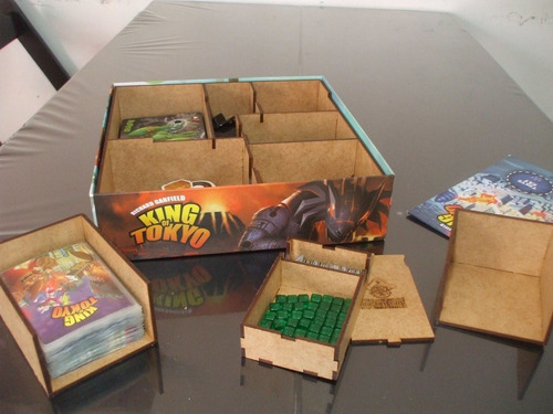 Organizador (insert) King Of Tokyo - Bucaneiros