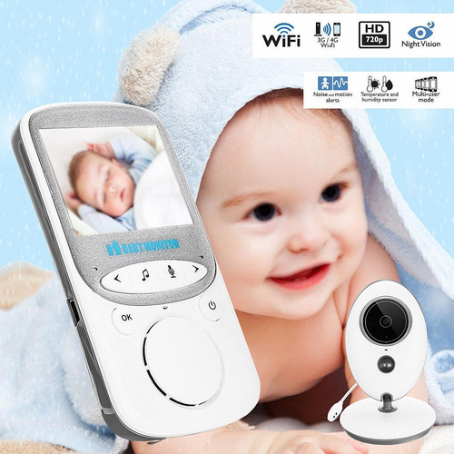 Video Monitor De Bebe Vb 605 Inalámbrico Audio Bidireccional