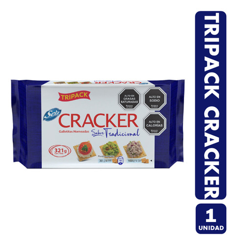 Cracker Galletas Selz (pack Tripack De 107gr)