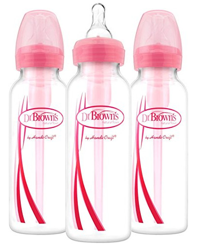 Dr. Brown's Options Botellas Estrechas, Paquete De 3, 8 Onza