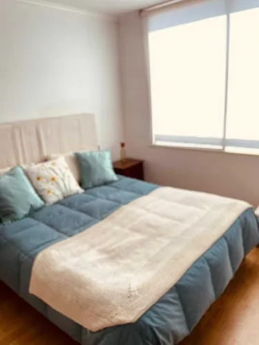 Amoblado Depto En Primer Piso Arriendo (99866)