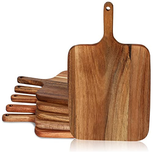Natural Wood Pizza Peel 14 X 8 X 0.6 Inch Wooden Pizza ...
