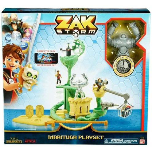 Zak Storm Marituga Playset Set De Juego Marituga Original